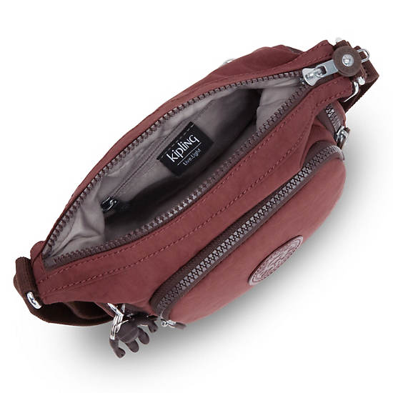 Sacs Crossbody Kipling Gabbie Mini Bordeaux | FR 2097UZ